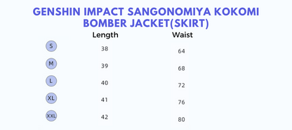 PREORDER Genshin Impact Sangonomiya Kokomi Bomber Jacket