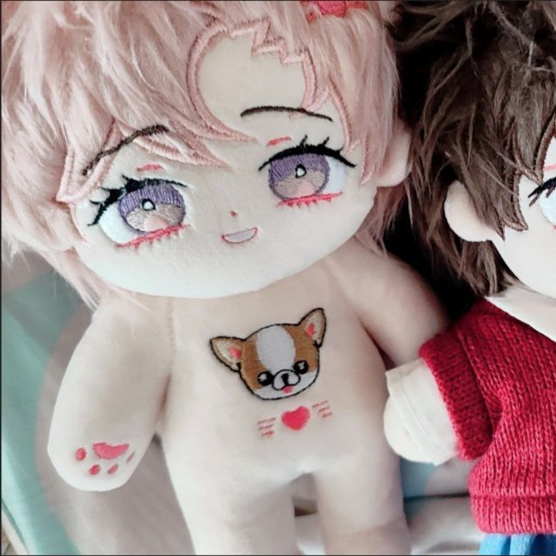 BL Manhwa 4 Weeks Lovers Character Plush Doll