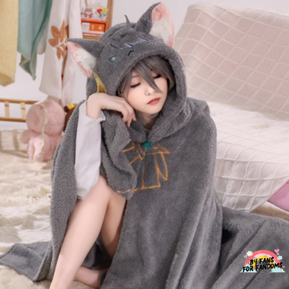 PREORDER Genshin Impact Furry Blanket Cape