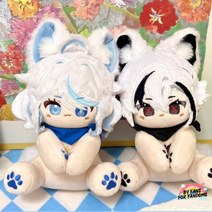 Genshin Impact Llavero de muñeco de peluche con personaje animal