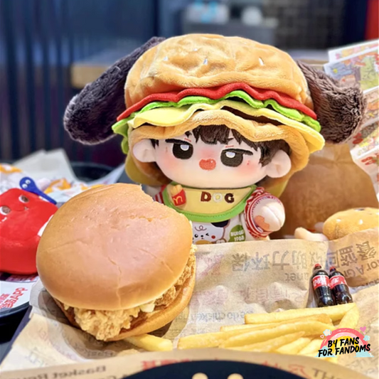 Hamburger Outfit Set (Doll Outfit)