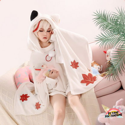 PREORDER Genshin Impact Furry Blanket Cape