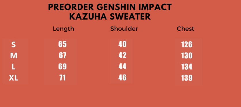 RESERVA Genshin Impact Suéter Kadehara Kazuha