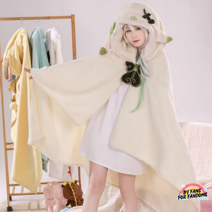 PREORDER Genshin Impact Furry Blanket Cape