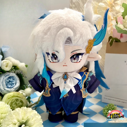 Genshin Impact Neuvillette Clear Adjudication Outfit Character Plush D ...