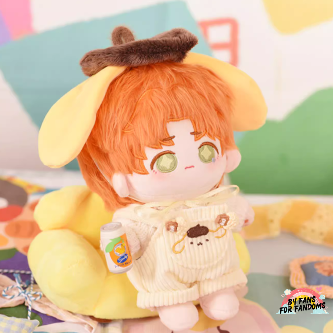 Pompompurin Overalls Set (Doll Outfit)