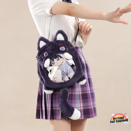 Reserva Genshin Impact Scaramouche Furry Ita Sling Bag