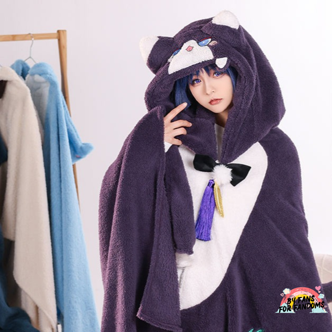 PREORDER Genshin Impact Furry Blanket Cape