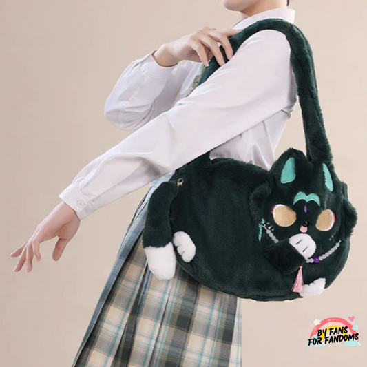 Preorder Genshin Impact Xiao Furry Handbag