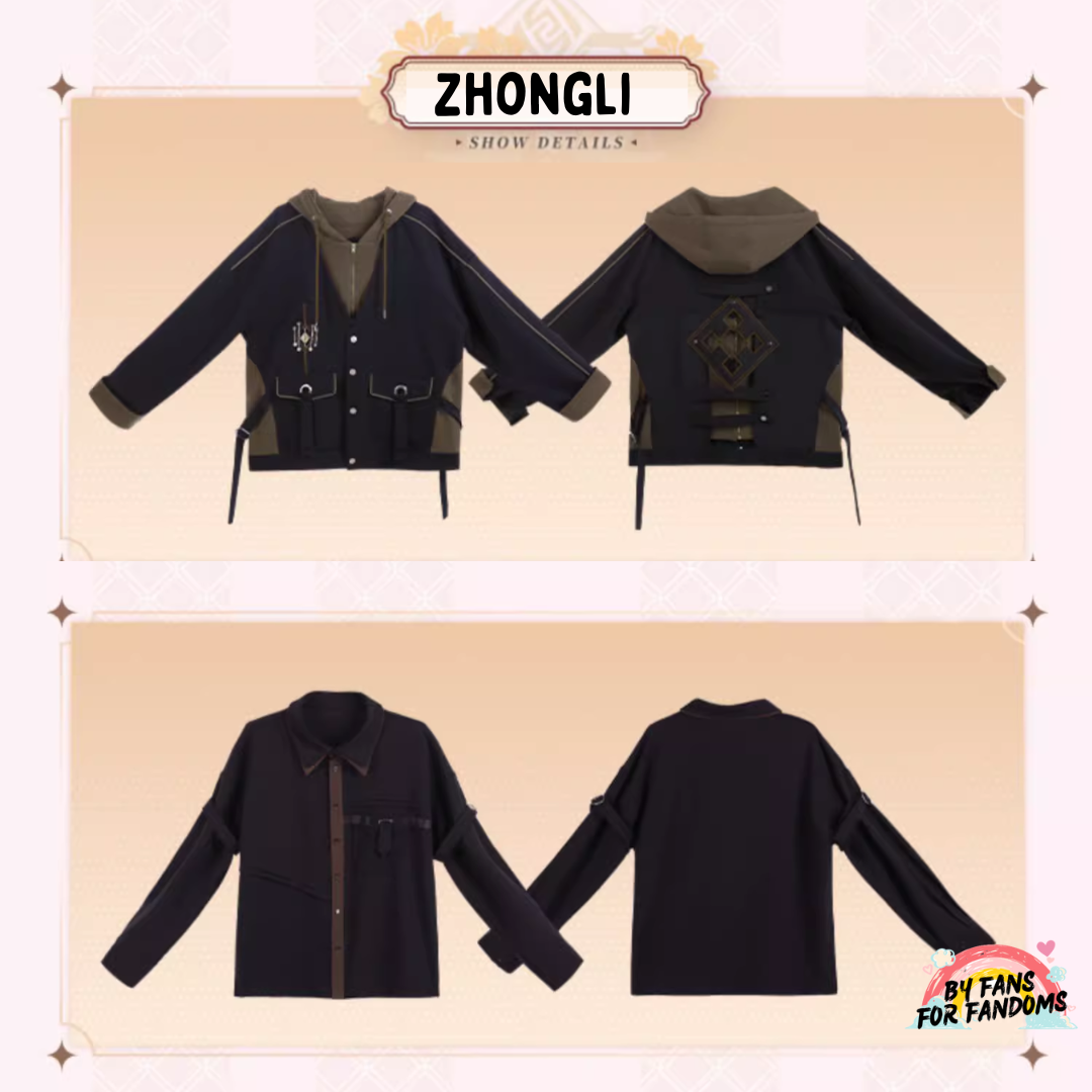 PREORDER Genshin Impact Zhongli Tartaglia Outerwear