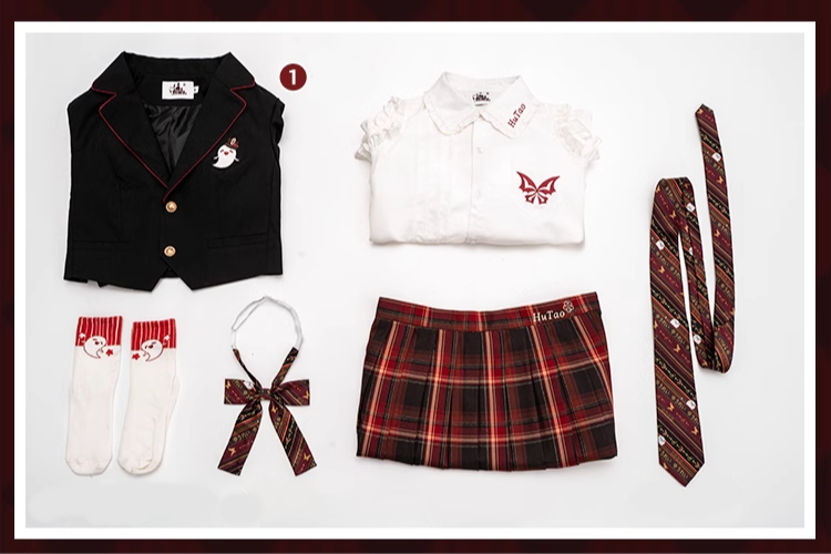 PREORDER Genshin Impact Hu Tao Uniform Outfit Set