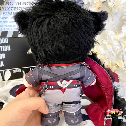 Genshin Impact Wriothesley Night's Chilling Howl Outfit Character Plush Doll
