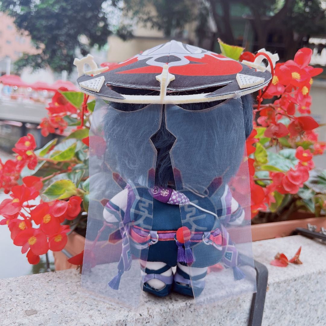 Muñeco de peluche con personaje Scaramouche de Genshin Impact