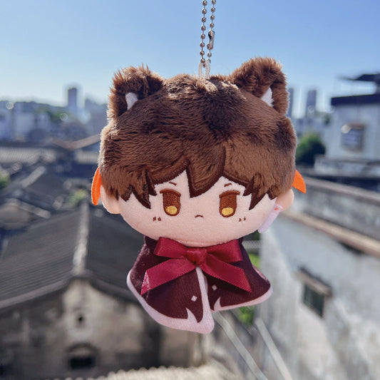 Genshin Impact Zhongli Plush Keychain